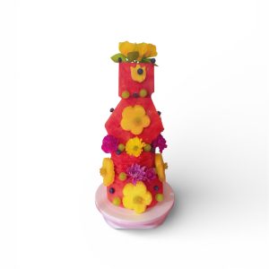 Tropi Melom Cake 4 Tier B2